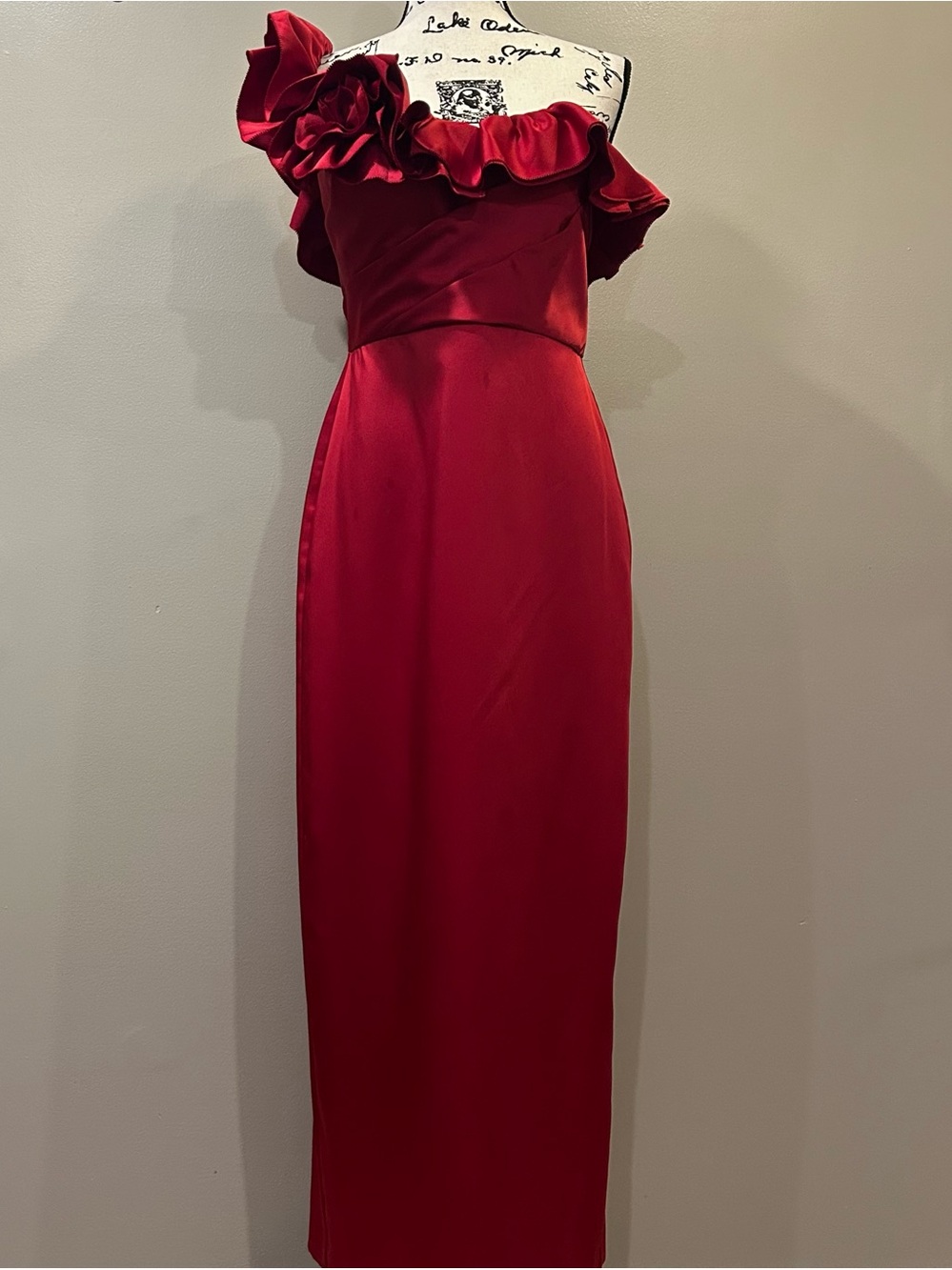 Muse by Marchesa One Shoulder Dress